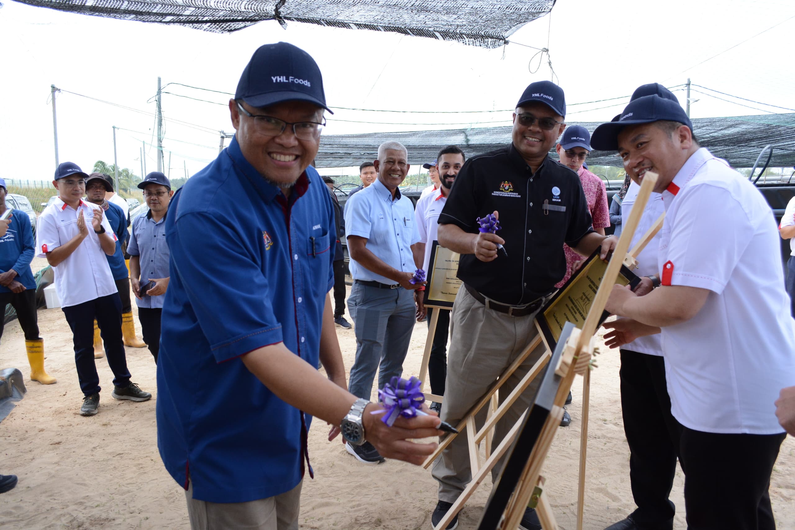 Lawatan Kerja Ketua Pengarah Perikanan Malaysia ke Wee Fishery Farm